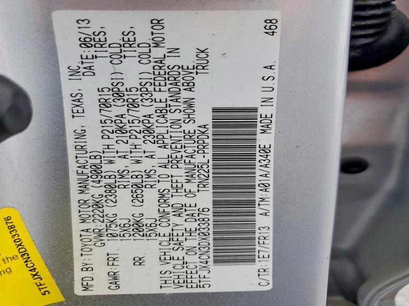 2013 Toyota Tacoma Base