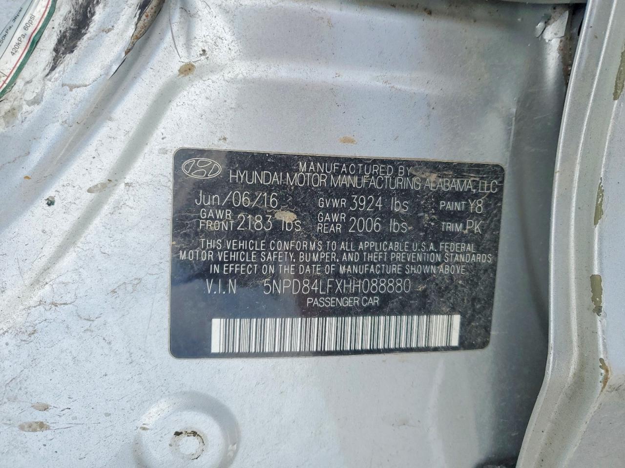 2017 Hyundai Elantra se