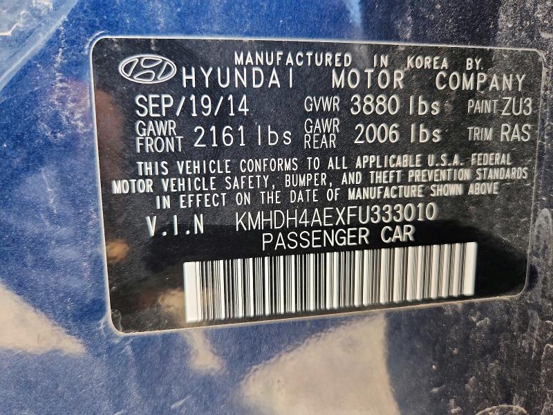 2015 Hyundai Elantra se
