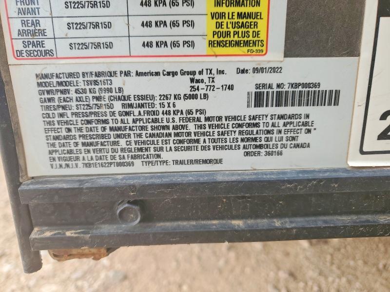 2023 Haulmark 7KBP00369 Enclosed Cargo Trailer
