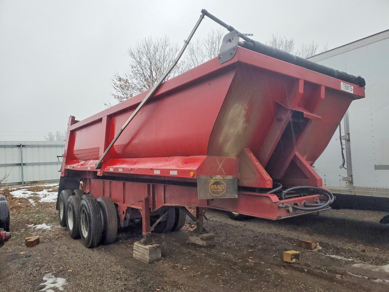 1978 Urwi Unknown-END Dump Trailer