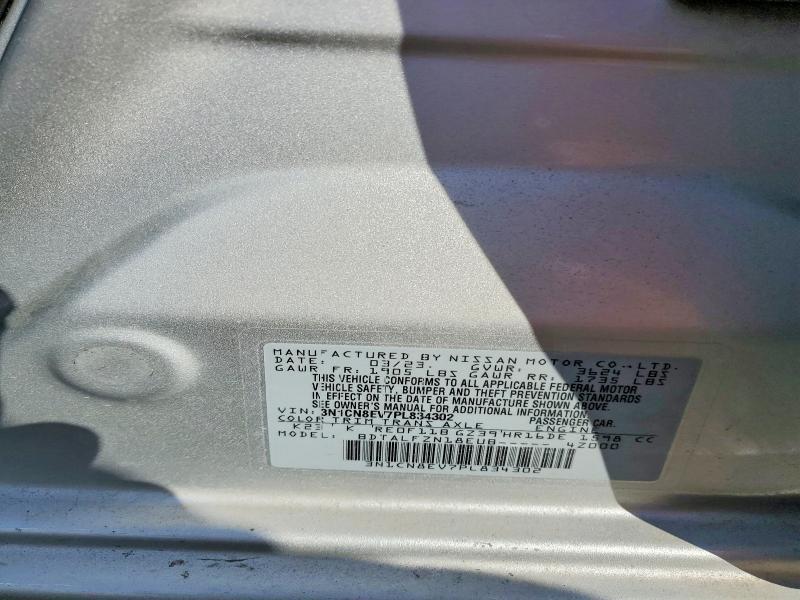 2023 Nissan Versa sv
