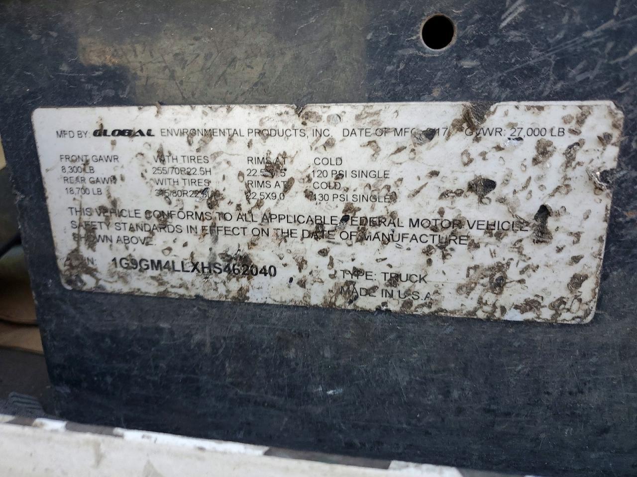 2017 Globe 2017 Global Street Sweeper