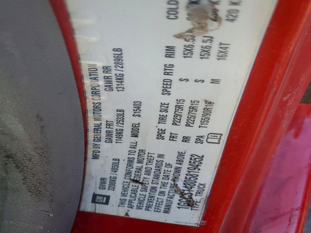 2005 Chevrolet Colorado