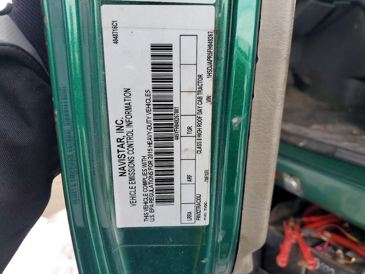 2015 International LF687 Semi Truck