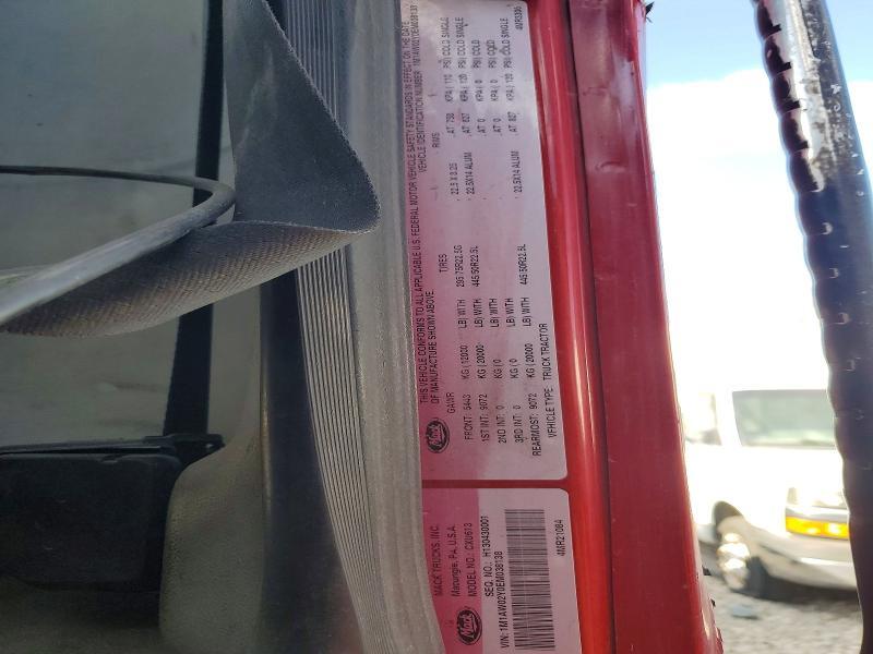 2014 Mack CXU600-Semi Truck