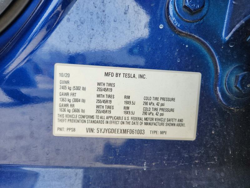 2021 Tesla Model y