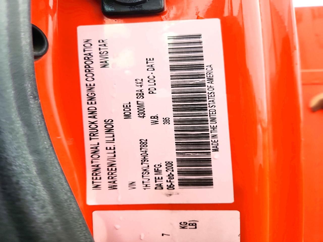 2007 International 4300 Bucket Truck