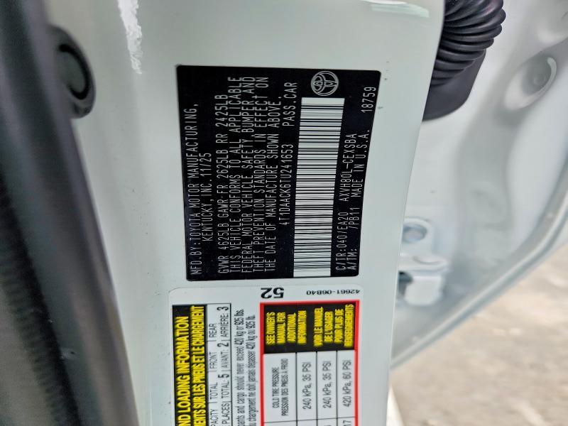 2026 Toyota Camry xse