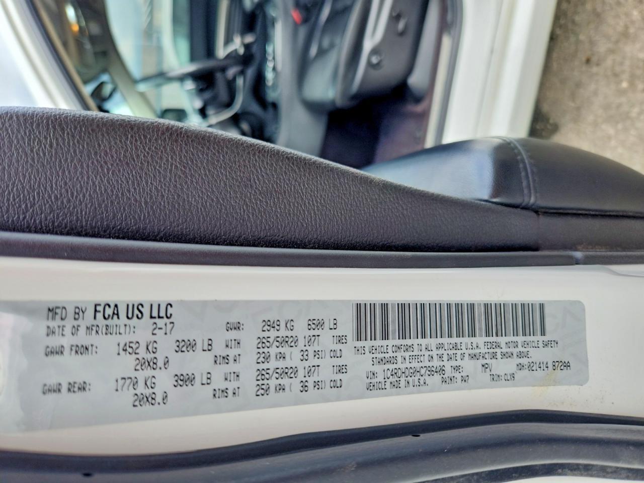 2017 Dodge Durango gt