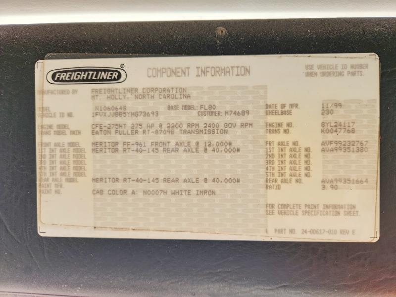 2000 Freightliner FL80