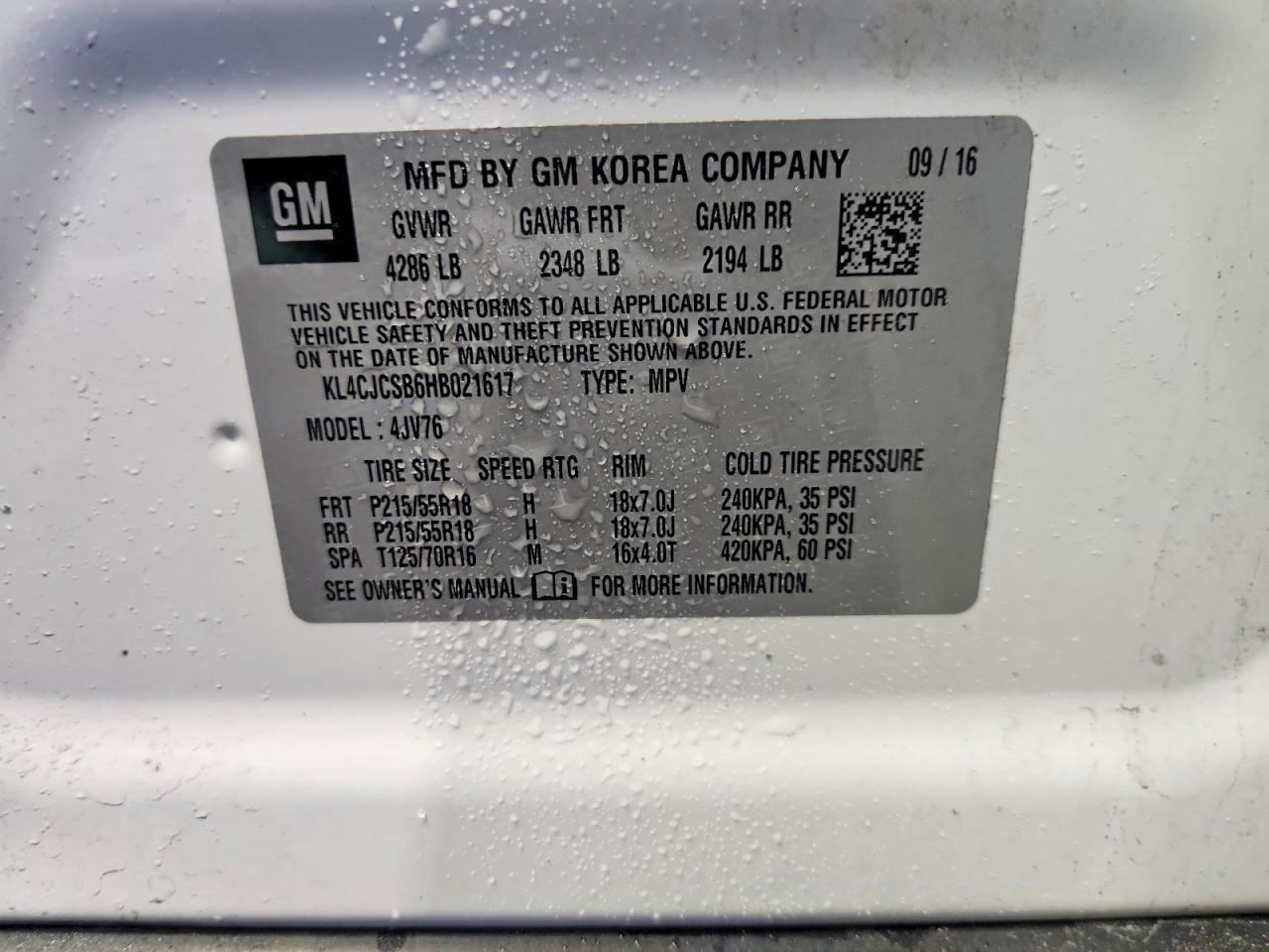 2017 Buick Encore Essence