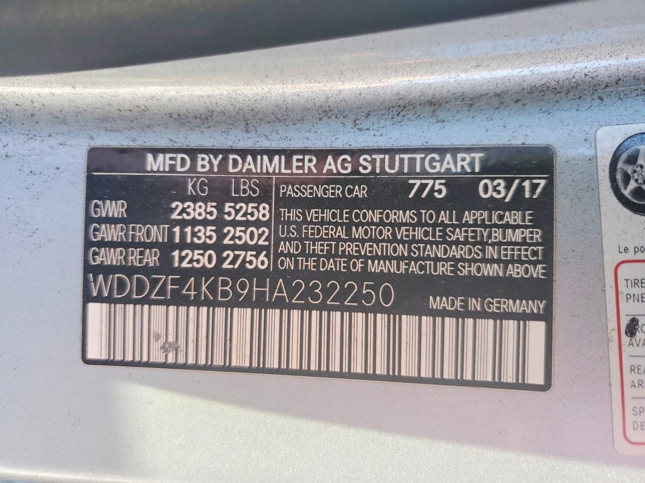 2017 Mercedes-Benz E 300 4matic