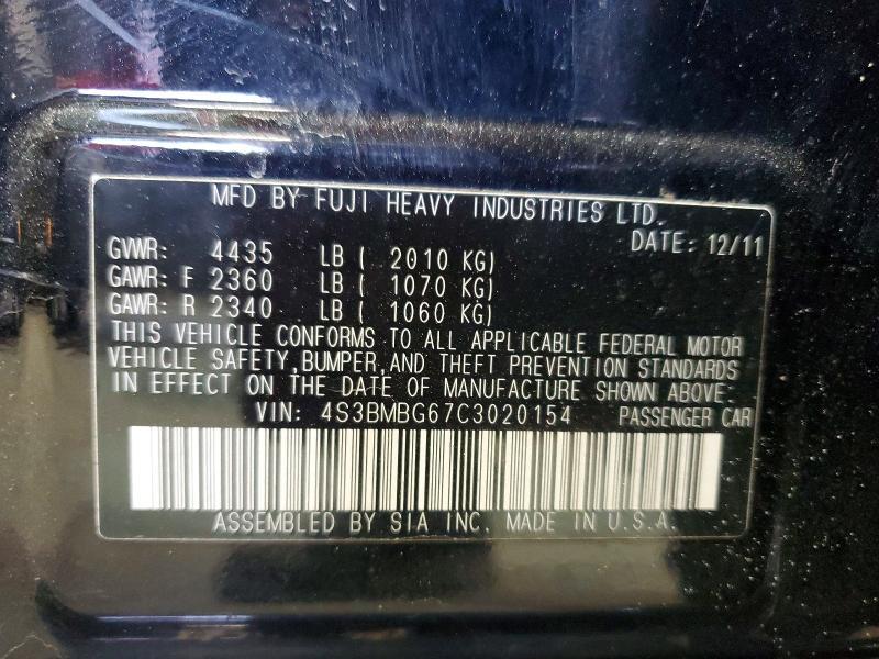 2012 Subaru Legacy 2.5i Premium