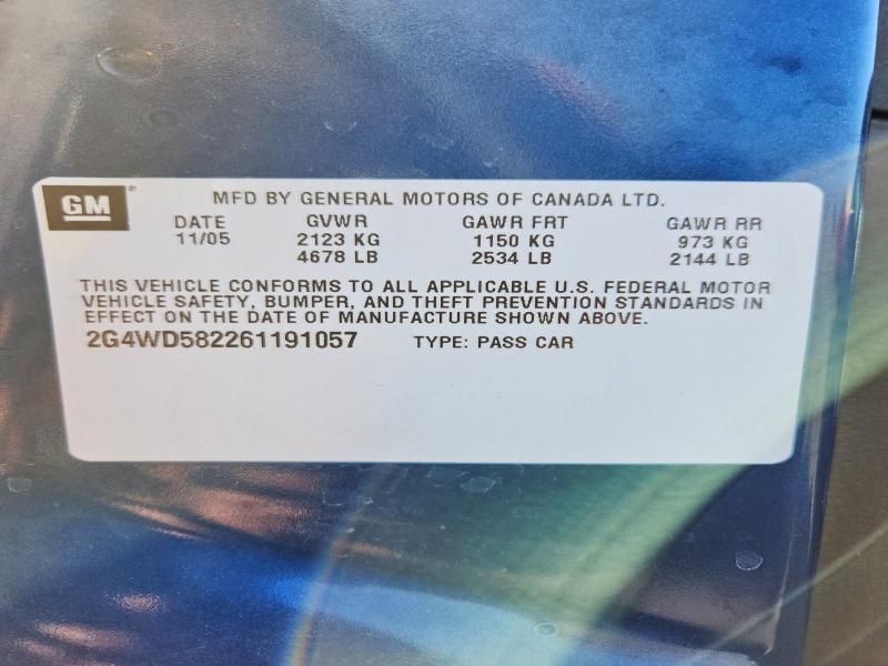 2006 Buick Lacrosse cxl