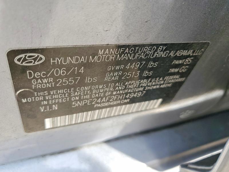 2015 Hyundai Sonata se