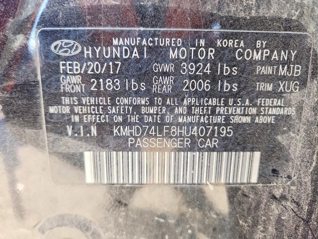 2017 Hyundai Elantra se