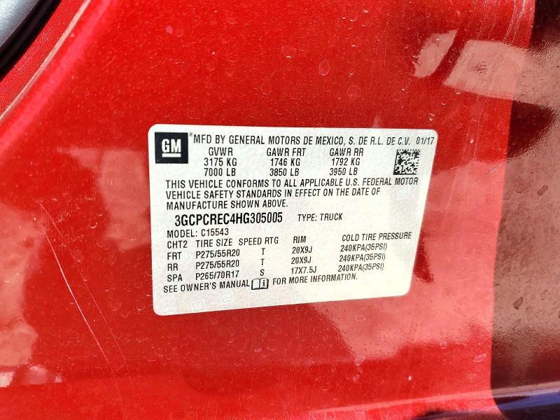 2017 Chevrolet Silverado C1500 LT