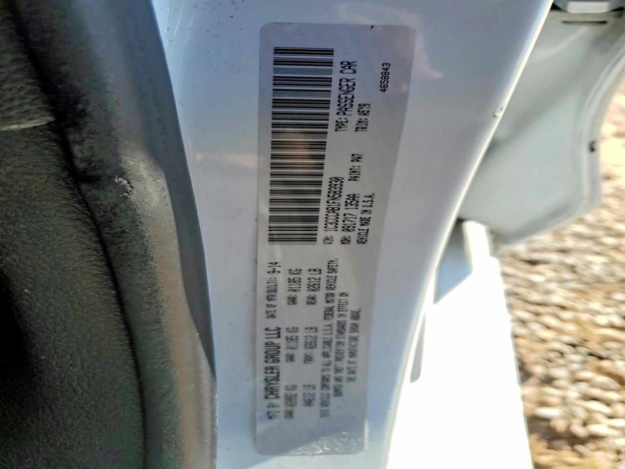 2015 Chrysler 200 Limited
