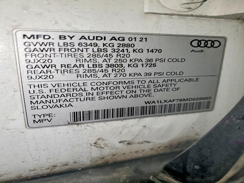 2021 Audi Q7 Premium Plus
