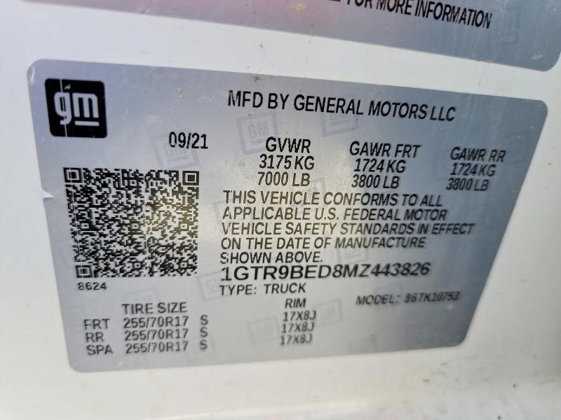 2021 GMC Sierra K1500 sle