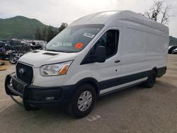 Salvage trucks for sale at Van Nuys, CA auction: 2022 Ford Transit 350 Delivery Van