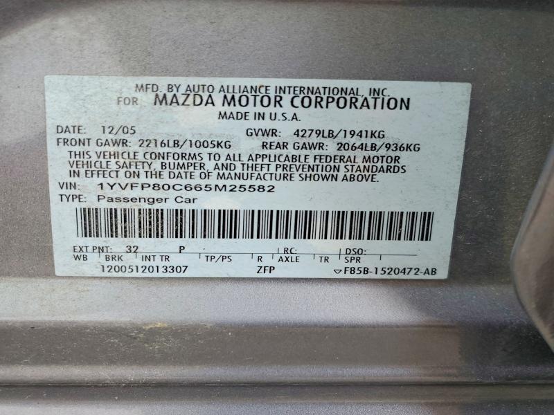 2006 Mazda 6 I