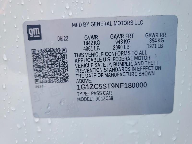 2022 Chevrolet Malibu ls