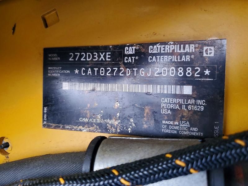 2021 Caterillar 2021 Caterpillar 272D3 Skid Steer Loader