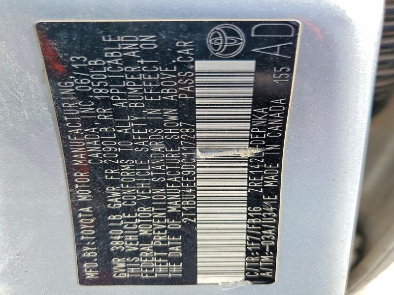 2013 Toyota Corolla Base