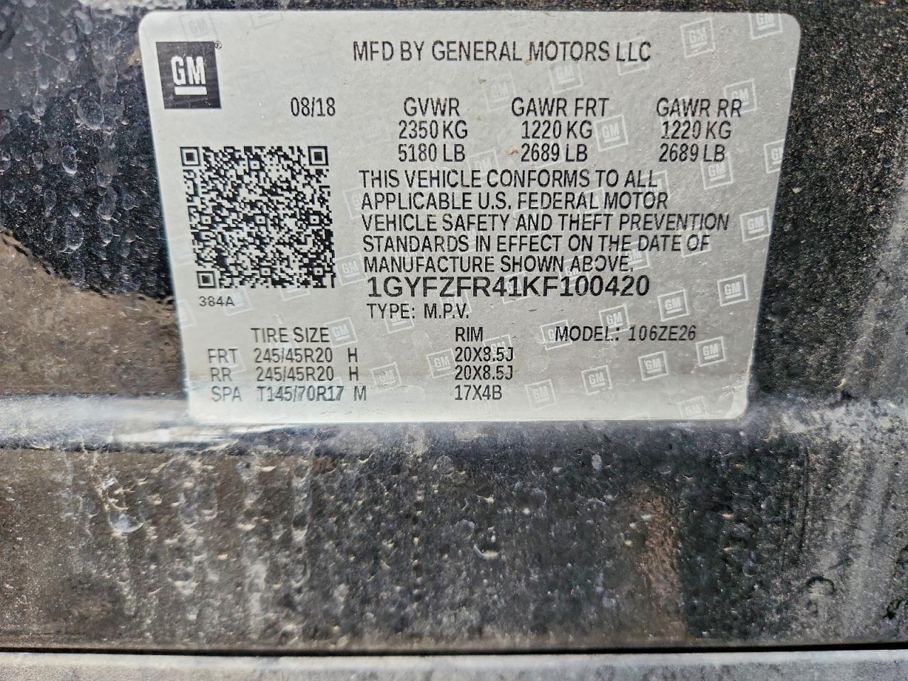 2019 Cadillac XT4 Sport