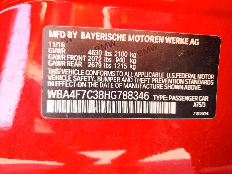 2017 BMW 430i Gran Coupe