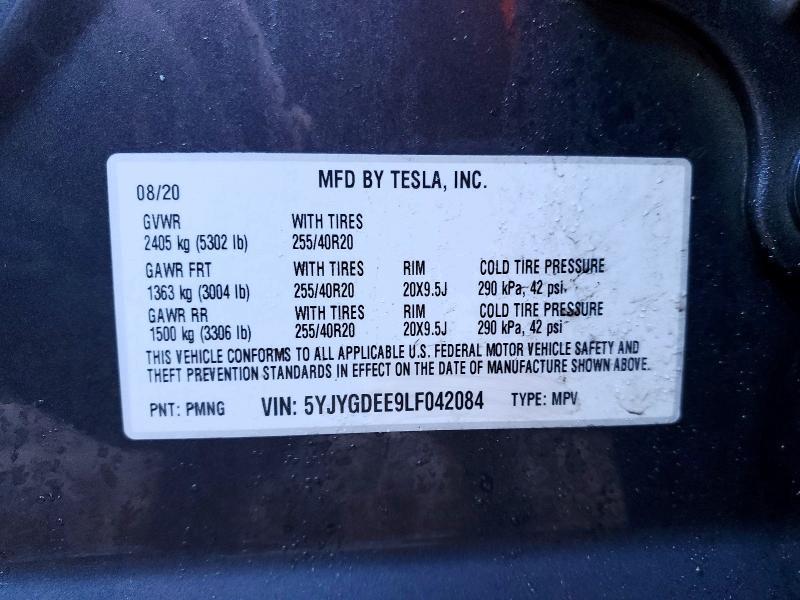2020 Tesla Model y