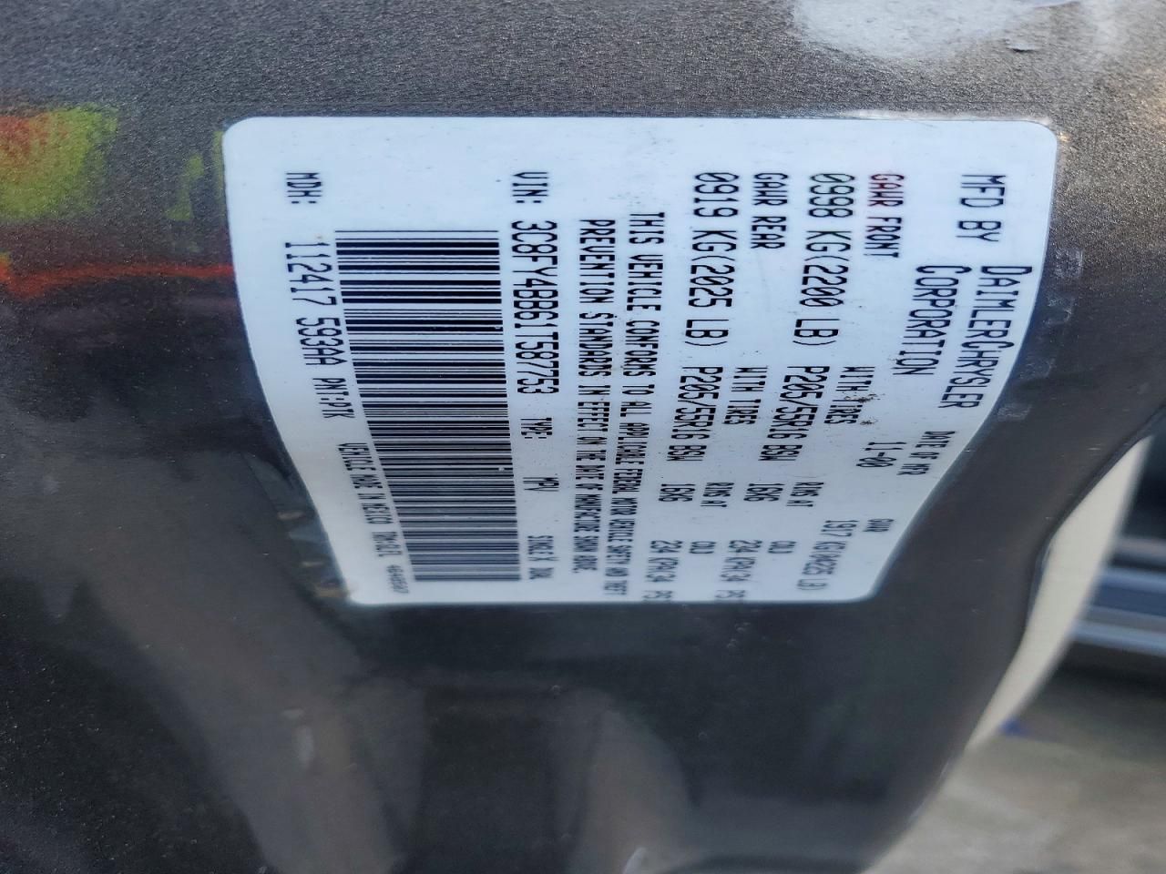 2001 Chrysler Pt Cruiser