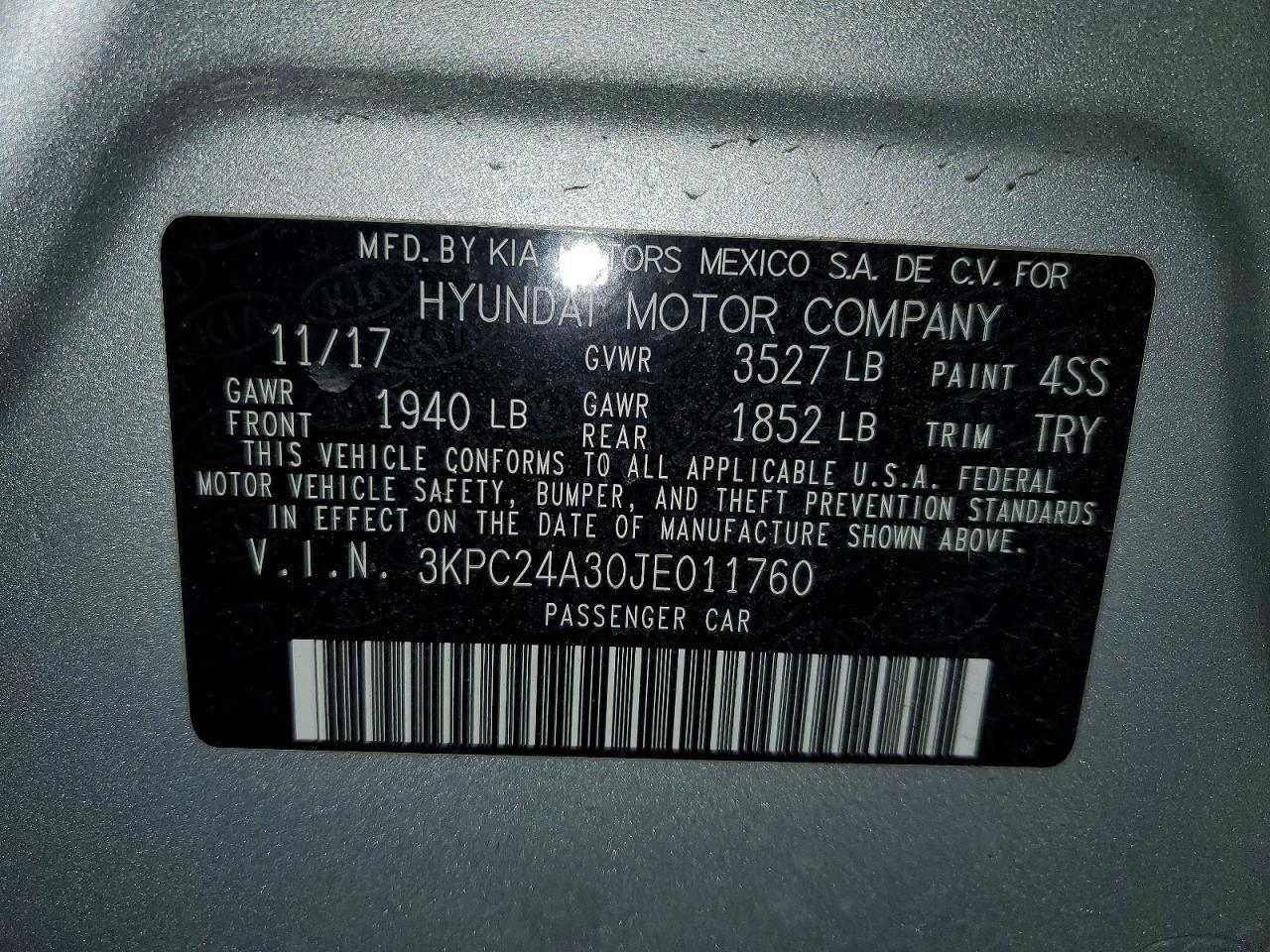 2018 Hyundai Accent se