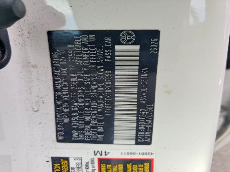 2011 Toyota Camry Base