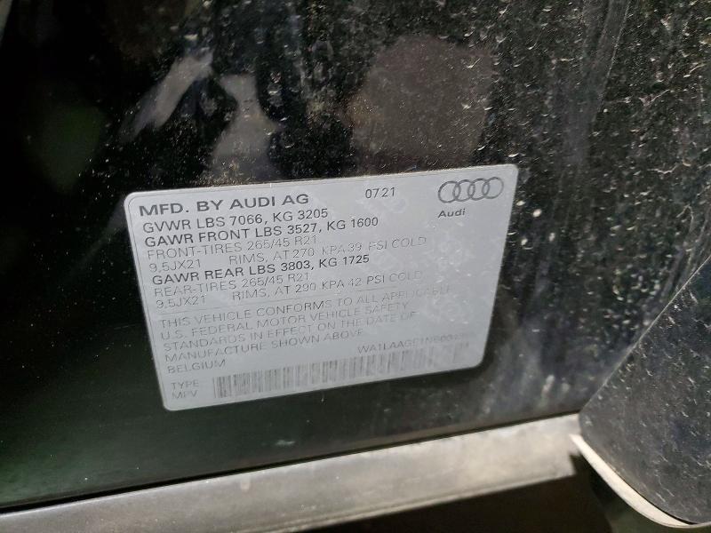 2022 Audi E-tron Premium Plus