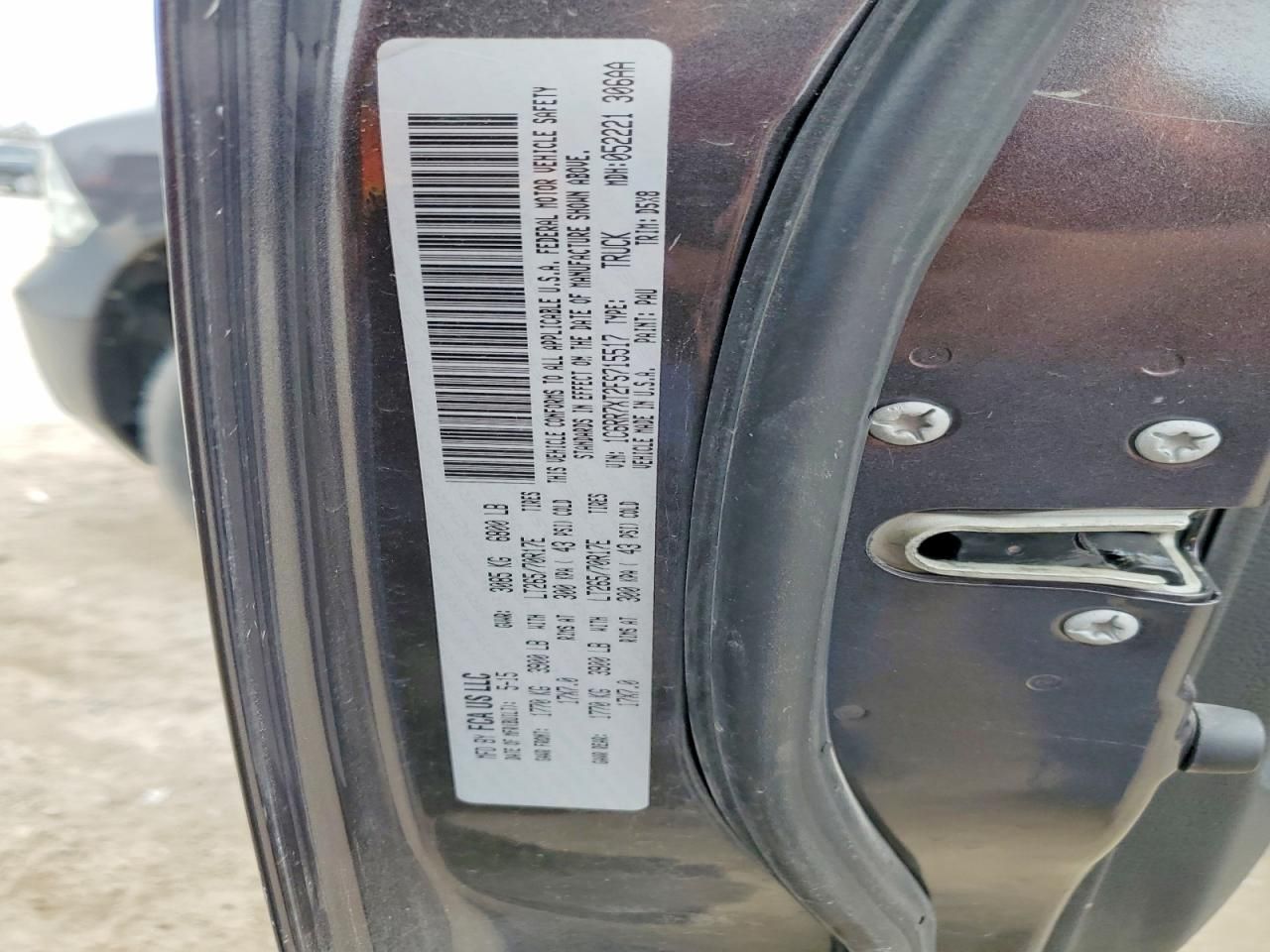 2015 Dodge RAM 1500 SSV