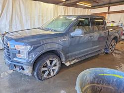 Salvage trucks for sale at Ebensburg, PA auction: 2017 Ford F150 Supercrew