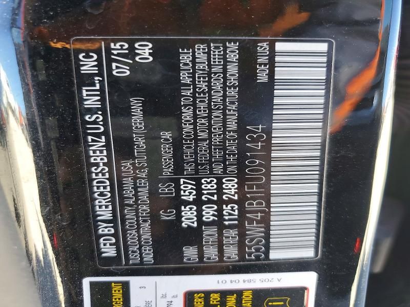 2015 Mercedes-Benz C300