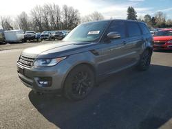 Land Rover salvage cars for sale: 2015 Land Rover Range Rover Sport se