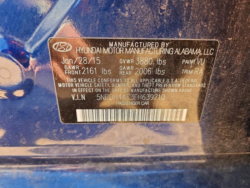 2015 Hyundai Elantra se