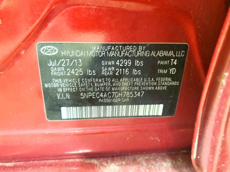 2013 Hyundai Sonata se