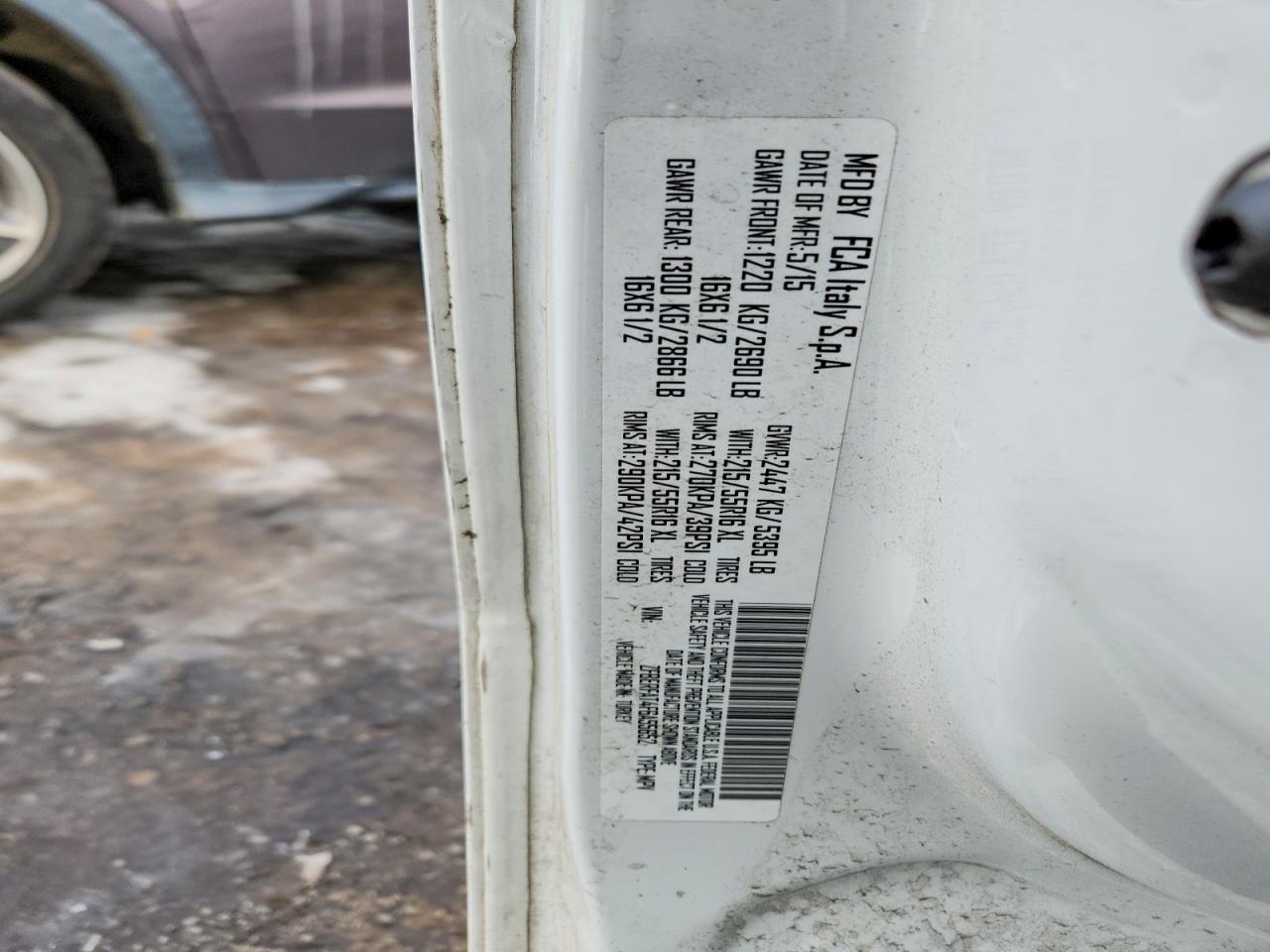 2015 Dodge Ram Promaster City