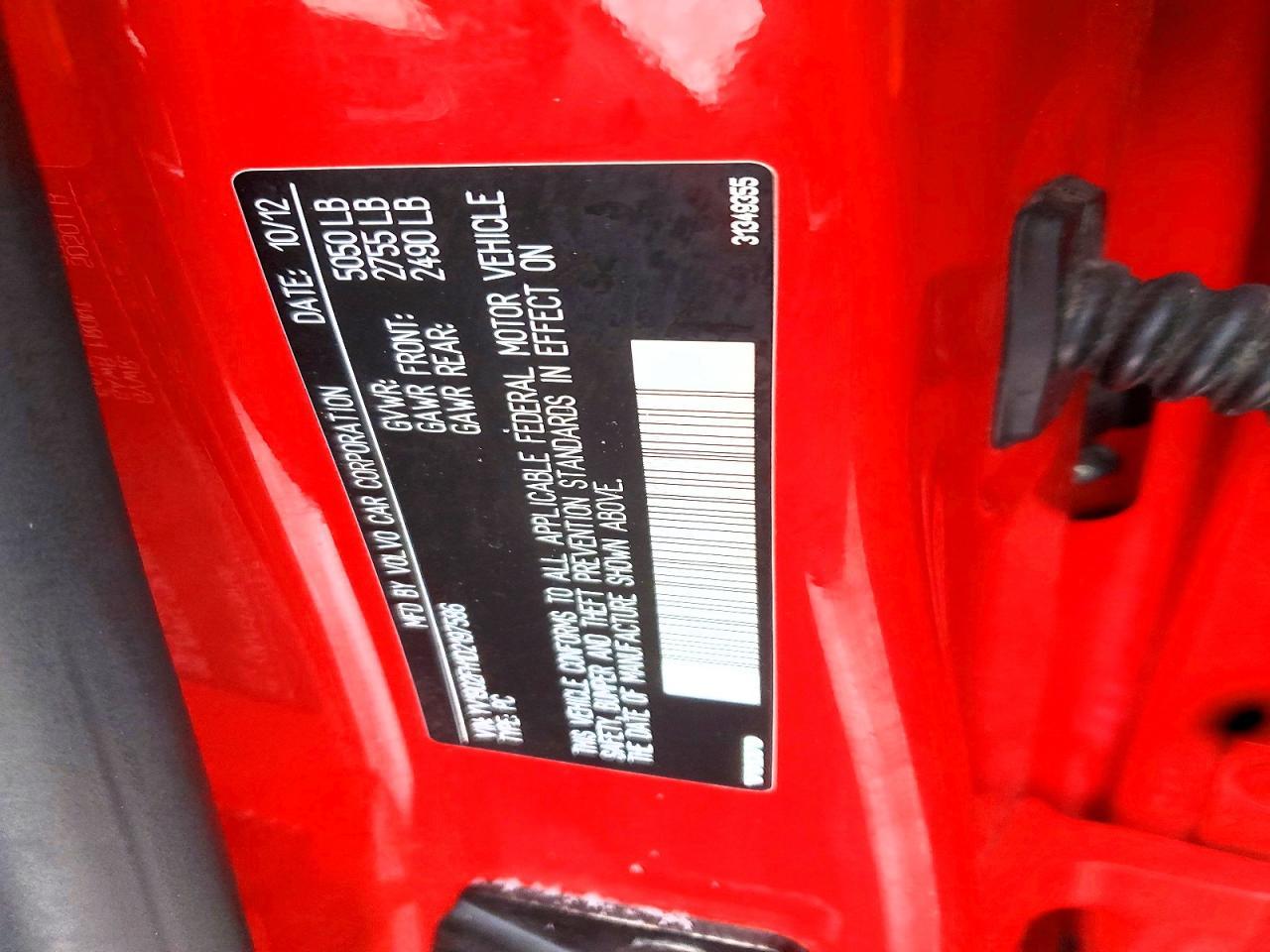 2013 Volvo S60 T6