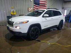 Jeep salvage cars for sale: 2016 Jeep Cherokee Latitude