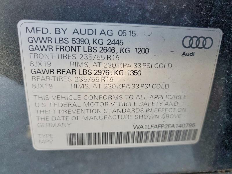 2015 Audi Q5 Premium Plus
