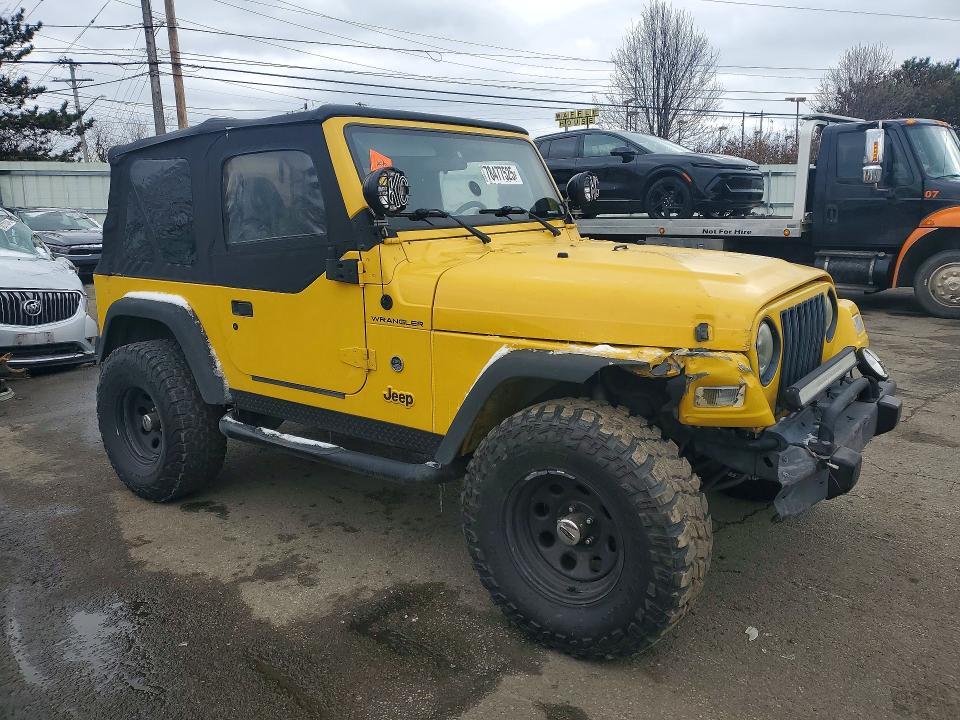 2002 Jeep Wrangler / tj se