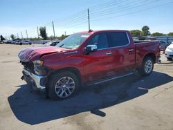 Salvage cars for sale from Copart Miami, FL: 2019 Chevrolet Silverado C1500 LTZ