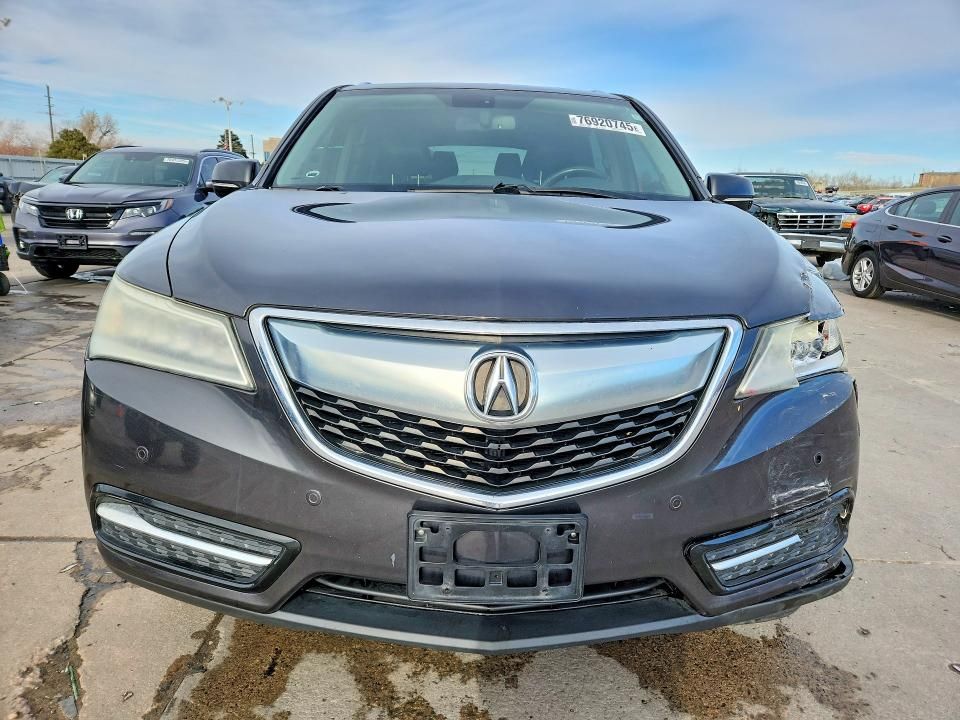 2014 Acura Mdx Advance